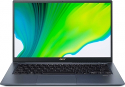 Ультрабук Acer Swift 3 SF314-510G-7734 Core i7 1165G7/16Gb/SSD1Tb/Intel Iris graphics DG1 4Gb/14/IPS/FHD 1920x1080/Windows 10/blue/WiFi/BT/Cam