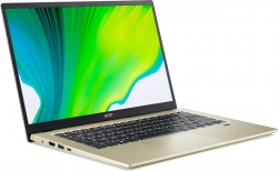 Ультрабук Acer Swift 3 SF314-510G-74N2 Core i7 1165G7/16Gb/SSD512Gb/Intel Iris graphics DG1 4Gb/14/IPS/FHD 1920x1080/Windows 10/gold/WiFi/BT/Cam