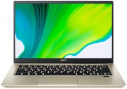 Ультрабук Acer Swift 3 SF314-510G-50HM Core i5 1135G7/8Gb/SSD512Gb/Intel Iris graphics DG1 4Gb/14/IPS/FHD 1920x1080/Windows 10/gold/WiFi/BT/Cam