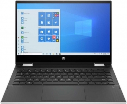 Трансформер HP Pavilion x360 14-dw1005ur Core i3 1115G4/8Gb/SSD256Gb/Intel UHD Graphics/14/IPS/Touch/FHD 1920x1080/Windows 10/silver/WiFi/BT/Cam
