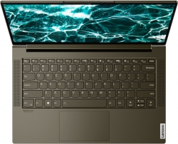 Трансформер Lenovo Yoga 7 14ITL5 Core i5 1135G7/16Gb/SSD512Gb/Intel Iris Xe graphics/14/IPS/Touch/FHD 1920x1080/Windows 10/d.green/WiFi/BT/Cam