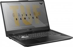 Ноутбук Asus TUF Gaming FX706LI-H7041 Core i5 10300H/8Gb/1Tb/SSD256Gb/NVIDIA GeForce GTX 1650 Ti 4Gb/17.3/FHD 1920x1080/noOS/grey/WiFi/BT/Cam
