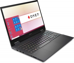 Ноутбук HP Omen 15-en0049ur Ryzen 9 4900H/16Gb/1Tb/NVIDIA GeForce RTX 2060 6Gb/15.6/IPS/FHD 1920x1080/Windows 10/silver/WiFi/BT/Cam