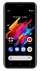 Смартфон Digma Joy 3G Linx 4Gb 512Mb черный моноблок 3G 2Sim 5 480x854 Android 8.1 2Mpix WiFi GPS GSM900/1800 GSM1900 TouchSc MP3 FM microSD max32G