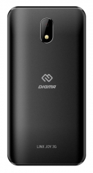 Смартфон Digma Joy 3G Linx 4Gb 512Mb черный моноблок 3G 2Sim 5 480x854 Android 8.1 2Mpix WiFi GPS GSM900/1800 GSM1900 TouchSc MP3 FM microSD max32G