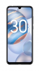 Смартфон Honor 30i 128Gb 4Gb черный моноблок 3G 4G 6.4 1080x2400 Android 8.1 24Mpix WiFi NFC GPS GSM900/1800 GSM1900 MP3