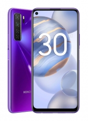 Смартфон Honor 30S 128Gb 6Gb пурпурный моноблок 3G 4G 6.5 1080x2400 Android 10 HMS 24Mpix WiFi NFC GPS GSM900/1800 GSM1900 MP3