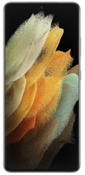 Смартфон Samsung SM-G998 Galaxy S21 Ultra 128Gb 12Gb серебряный фантом моноблок 3G 4G 2Sim 6.9 1440x3200 Android 11 108Mpix 802.11 a/b/g/n/ac/ax NF
