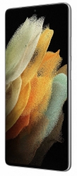 Смартфон Samsung SM-G998 Galaxy S21 Ultra 128Gb 12Gb серебряный фантом моноблок 3G 4G 2Sim 6.9 1440x3200 Android 11 108Mpix 802.11 a/b/g/n/ac/ax NF