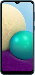 Смартфон Samsung SM-A022 Galaxy A02 32Gb 2Gb синий моноблок 3G 4G 6.5 720x1600 Android 10 13Mpix 802.11 b/g/n GPS GSM900/1800 GSM1900 TouchSc MP3
