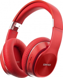 Наушники накладные Edifier W820BT 1.2м красный беспроводные bluetooth оголовье