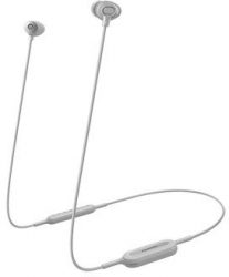 Гарнитура вкладыши Panasonic RP-NJ310BGE белый беспроводные bluetooth шейный обод (RP-NJ310BGEW)