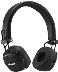 Гарнитура накладные Marshall Major III черный беспроводные bluetooth оголовье (MRSHLMAJOR3BLKBT04092186)