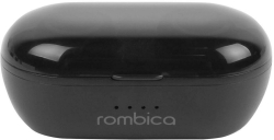 Гарнитура вкладыши Rombica Mysound Air Pale черный/красный беспроводные bluetooth в ушной раковине (BT-H028)