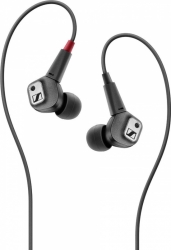 Наушники вкладыши Sennheiser IE 80 S 1.2м черный проводные в ушной раковине (507448)