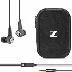 Наушники вкладыши Sennheiser IE 80 S 1.2м черный проводные в ушной раковине (507448)