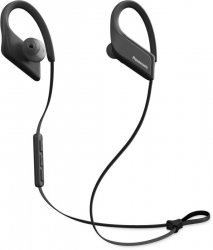 Гарнитура вкладыши Panasonic RP-BTS35GC черный беспроводные bluetooth крепление за ухом (RP-BTS35GC-K)