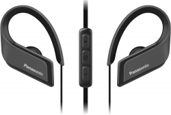 Гарнитура вкладыши Panasonic RP-BTS35GC черный беспроводные bluetooth крепление за ухом (RP-BTS35GC-K)