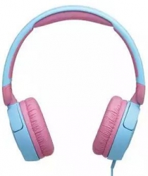 Гарнитура накладные JBL JR 310 1м голубой/розовый проводные оголовье (JBLJR310BLU)