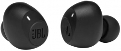 Гарнитура вкладыши JBL T115 TWS черный беспроводные bluetooth в ушной раковине (JBLT115TWSBLK)