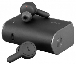 Гарнитура вкладыши RHA TrueConnect черный беспроводные bluetooth в ушной раковине (80000035)