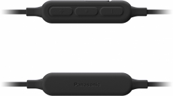 Гарнитура вкладыши Panasonic черный беспроводные bluetooth шейный обод (RZ-NJ320BGEK)