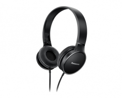 Наушники накладные Panasonic RP-HF300GC-K 1.2м черный проводные оголовье