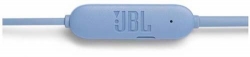Гарнитура вкладыши JBL T215BTC белый беспроводные bluetooth шейный обод (JBLT215BTBLU)