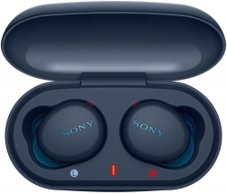 Гарнитура вкладыши Sony WF-XB700 синий беспроводные bluetooth в ушной раковине (WFXB700L.E)