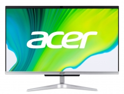 Моноблок Acer Aspire C24-963 23.8 Full HD i3 1005G1 (1.2)/8Gb/SSD256Gb/UHDG/CR/Endless/GbitEth/WiFi/BT/65W/клавиатура/мышь/Cam/серебристый 1920x108