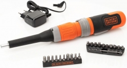 Отвертка электрическая Black+Decker BCF603C-QW аккум. патрон:Шестигранник 6.35 мм (1/4) (кейс в комплекте)