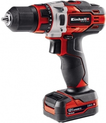 Дрель-шуруповерт Einhell TE-CD 12/1 Li аккум. патрон:быстрозажимной