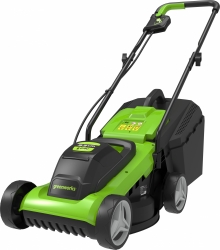 Газонокосилка роторная Greenworks G24LM33K2 (2509607)