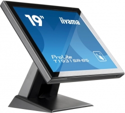 Монитор Iiyama 19 T1931SR-B5 черный TN LED 5ms 5:4 HDMI M/M матовая 1000:1 250cd 170гр/160гр 1280x1024 D-Sub DisplayPort HD READY Touch 6.6кг