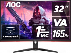 Монитор AOC Gaming C32G2AE/BK черный
