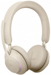Наушники с микрофоном Jabra Evolve2 65 бежевый накладные BT оголовье (26599-999-998)