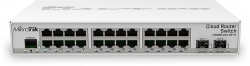 Коммутатор MikroTik CRS326-24G-2S+IN 24G 2SFP+ управляемый