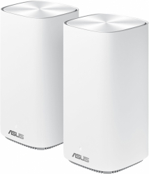 Бесшовный Mesh роутер Asus ZenWiFi CD6 (CD6(2-PK)) AC1500 10/100/1000BASE-TX белый (упак.:2шт)