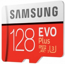 Карта памяти MicroSDXC Samsung 128Gb EVO Plus MB-MC128HA/RU