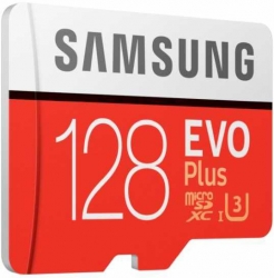 Карта памяти MicroSDXC Samsung 128Gb EVO Plus MB-MC128HA/RU