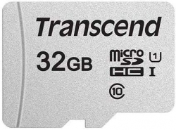 Карта памяти MicroSDHC Transсend 32Gb class 10 TS32GUSD300S б/ад
