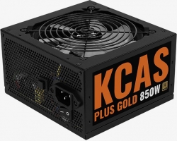 Блок питания Aerocool ATX 850W KCAS PLUS GOLD 850W RGB 80+ gold 24+4+4pin APFC 120mm fan color LED 7xSATA RTL