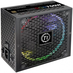 Блок питания Thermaltake ATX 750W Toughpower Grand RGB Sync 80+ gold 24+4+4pin APFC 140mm fan color LED 9xSATA Cab Manag RTL