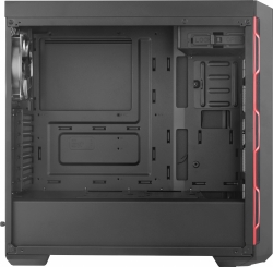 Корпус Cooler Master MasterBox MB600L without ODD черный/красный без БП ATX 3x120mm 2x140mm 2xUSB3.0 audio bott PSU