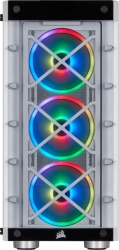 Корпус Corsair iCUE 465X RGB белый без БП ATX 3x120mm 1x140mm 2xUSB3.0 audio bott PSU