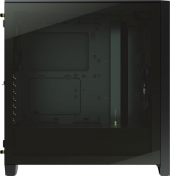 Корпус Corsair 4000D Tempered Glass черный без БП ATX 3x120mm 1x140mm 2xUSB3.0 audio bott PSU