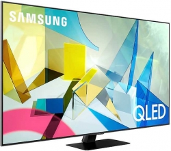 Телевизор QLED Samsung QE75Q80TAUXRU Q серый