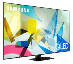 Телевизор QLED Samsung QE55Q80TAUXRU Q серый