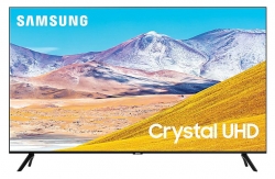 Телевизор LED Samsung 82 UE82TU8000UXRU 8 черный/Ultra HD/1000Hz/DVB-T2/DVB-C/DVB-S2/USB/WiFi/Smart TV RUS