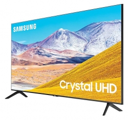 Телевизор LED Samsung 82 UE82TU8000UXRU 8 черный/Ultra HD/1000Hz/DVB-T2/DVB-C/DVB-S2/USB/WiFi/Smart TV RUS